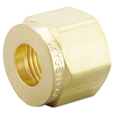 Western Enterprises PKGD: CGA 540 HEX NUT / BRASS, 25PK 62